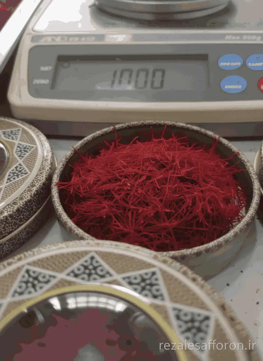 زعفران سوپرنگین ظرف خاتم