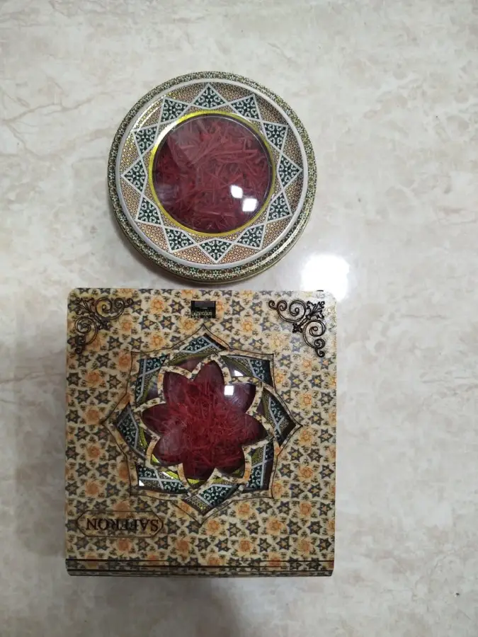 زعفران سوپرنگین ظرف چوبی